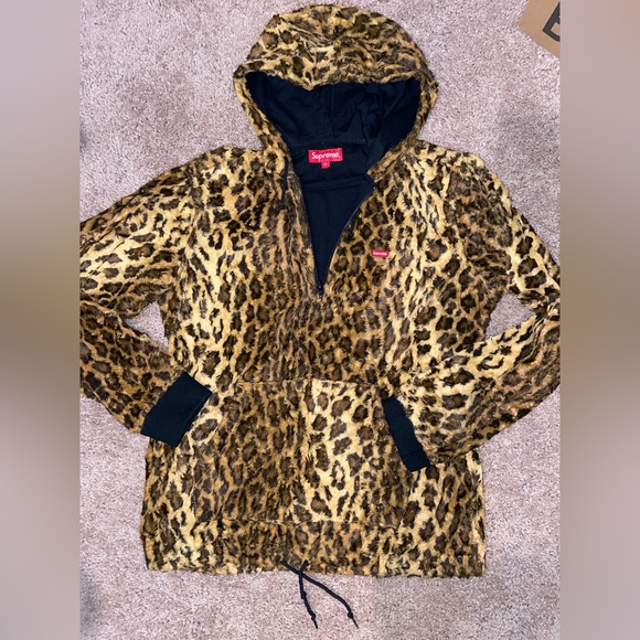 Supreme 14SS Leopard Fur Pullover - Picture 8 of 10
